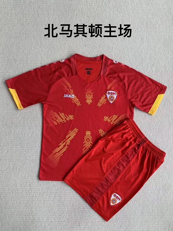 23-24 Northern Macedonia Home Kids Jerseys