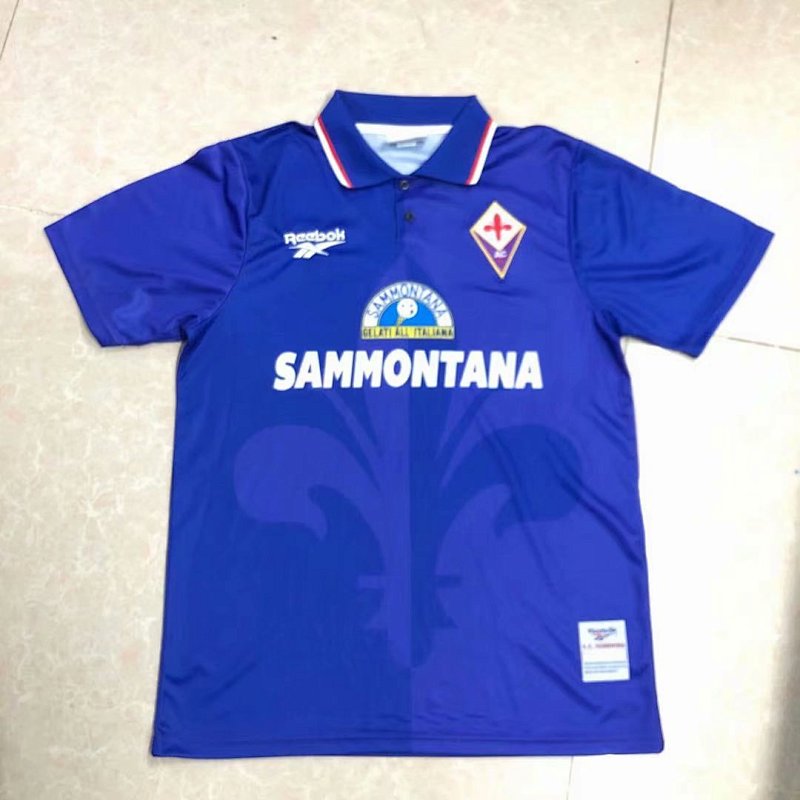 95-96 Fiorentina Home Retro Jerseys