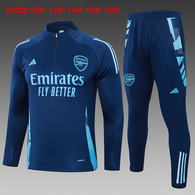 24-25 Arsenal Kids Long Sleeve Training Suit