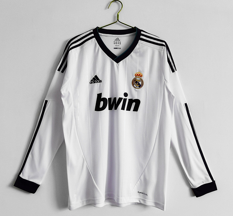 21-22 Real Madrid Home Retro Long Sleeve Jerseys