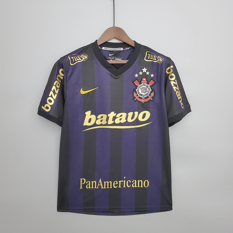 09-10 Corinthians Away Retro Jersey