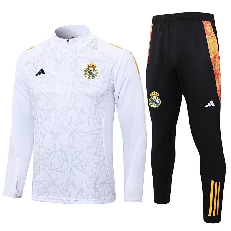 24-25 Real Madrid Long Sleeve Training Suit