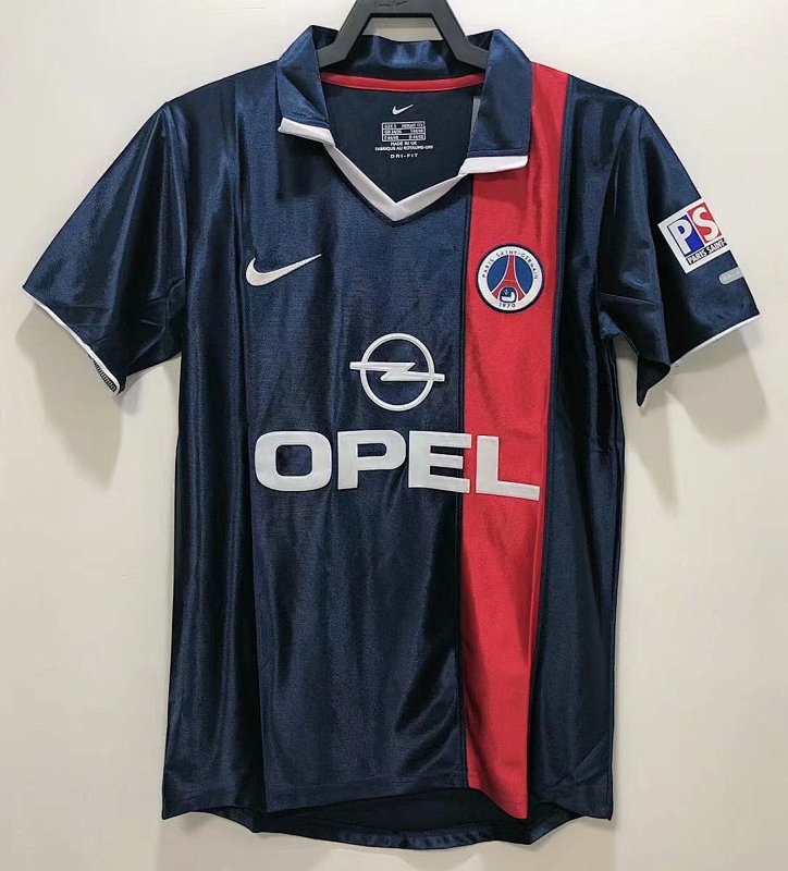 2001/2002 Paris Home Retro Jerseys