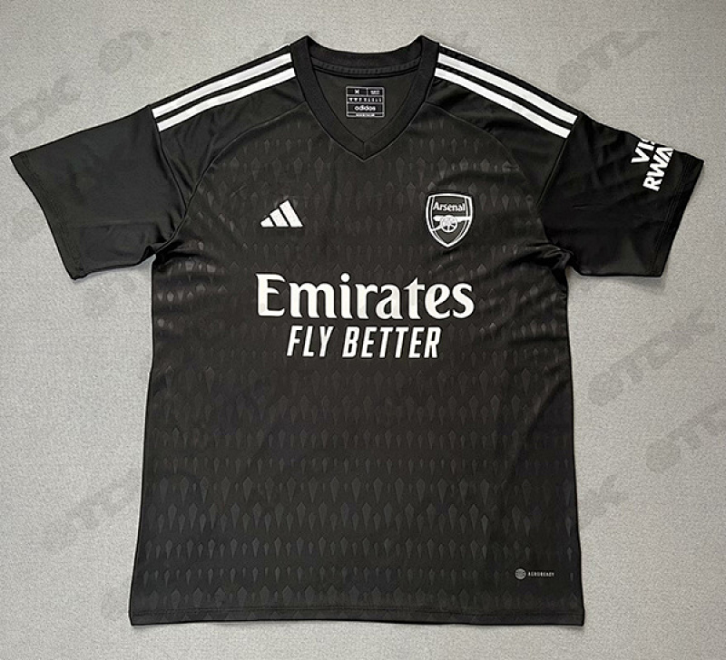 23-24 Arsenal Goalkeeper Black Jerseys