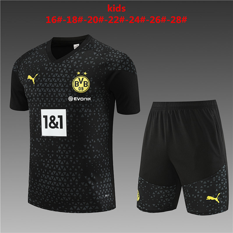 23-24 Dortmund Kids Training Jerseys