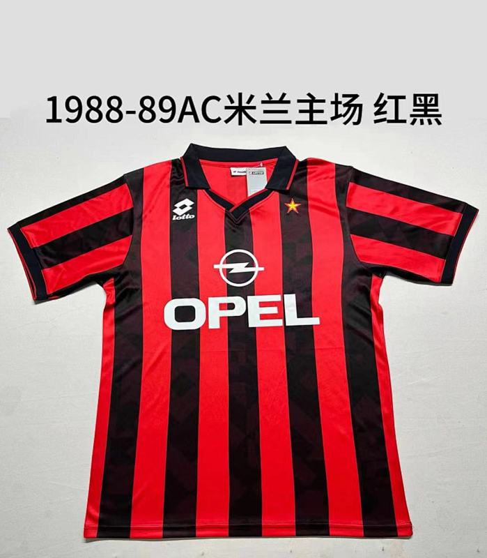 1998-99 AC Milan Home Retro Jerseys