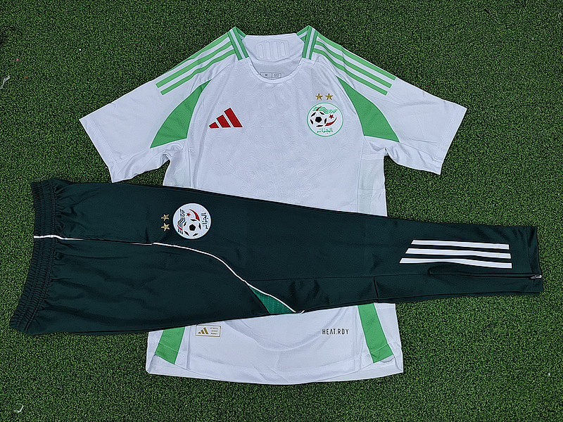 2025 Algeria Home Short Sleeve+Pants
