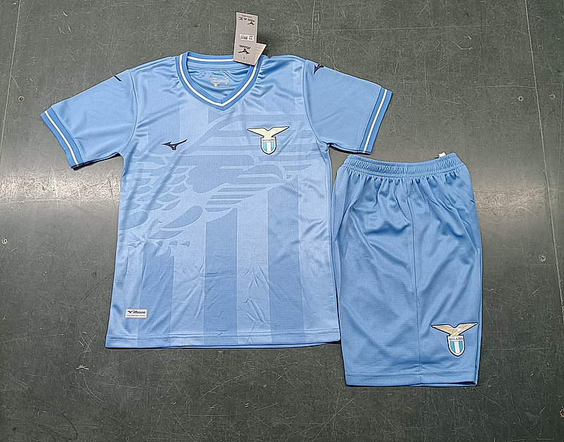 23-24 Lazio Home Kids Jerseys