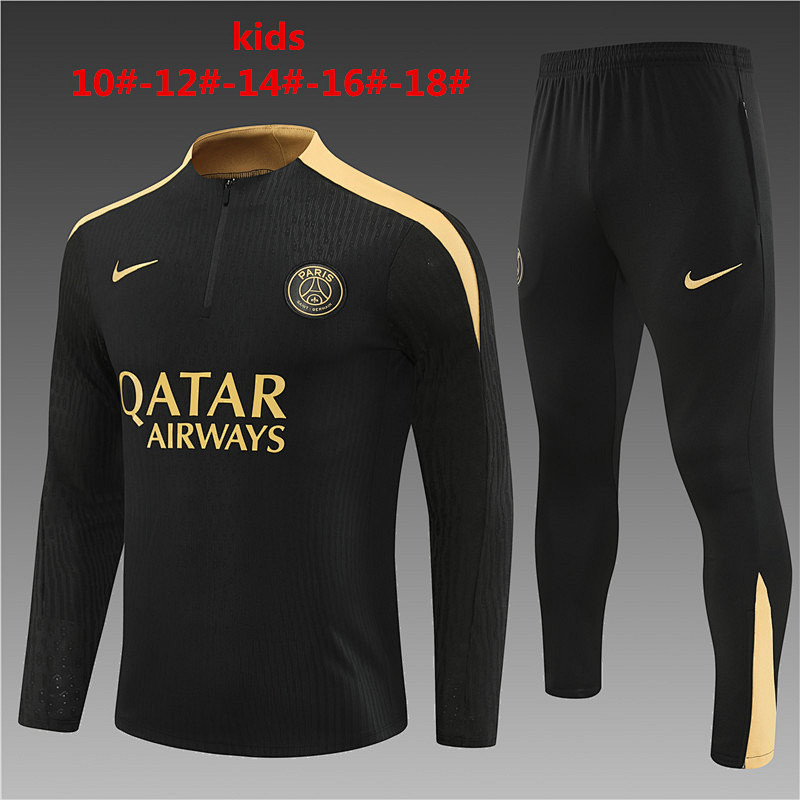 24-25 Paris Kids Long Sleeve Training Suit