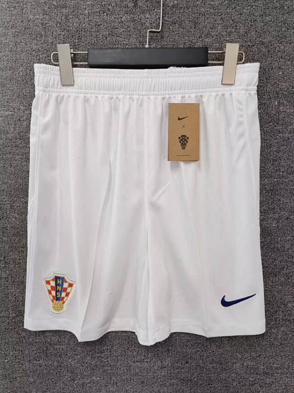 2024 Croatia Home Shorts