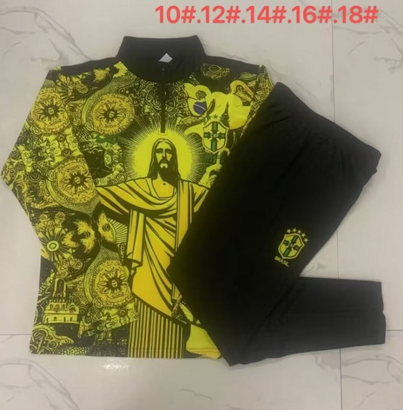 24-25 Brazil Kids Training Suit