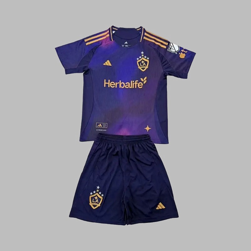 25-26 LA Galaxy Away Kids Jerseys