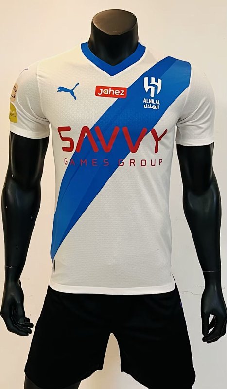 23-24 Al-Hilal Saudi Away Player Version Jerseys