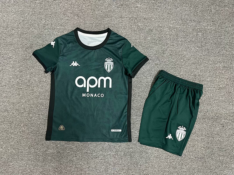 2024 Monaco Away Kids Jerseys