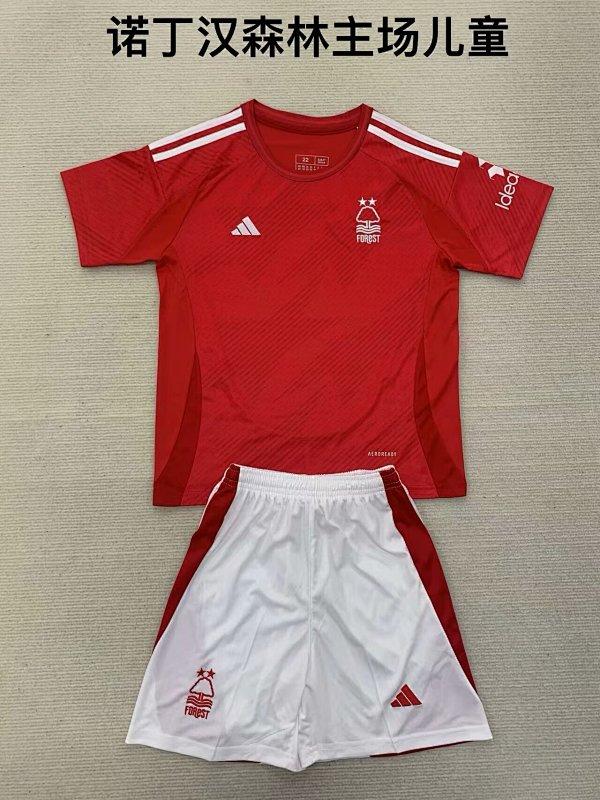 24-25 Nottingham Forester Home Kids Jerseys