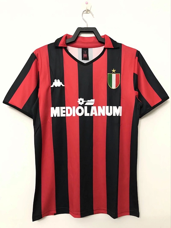 1990-91 AC Milan Home Retro Jerseys
