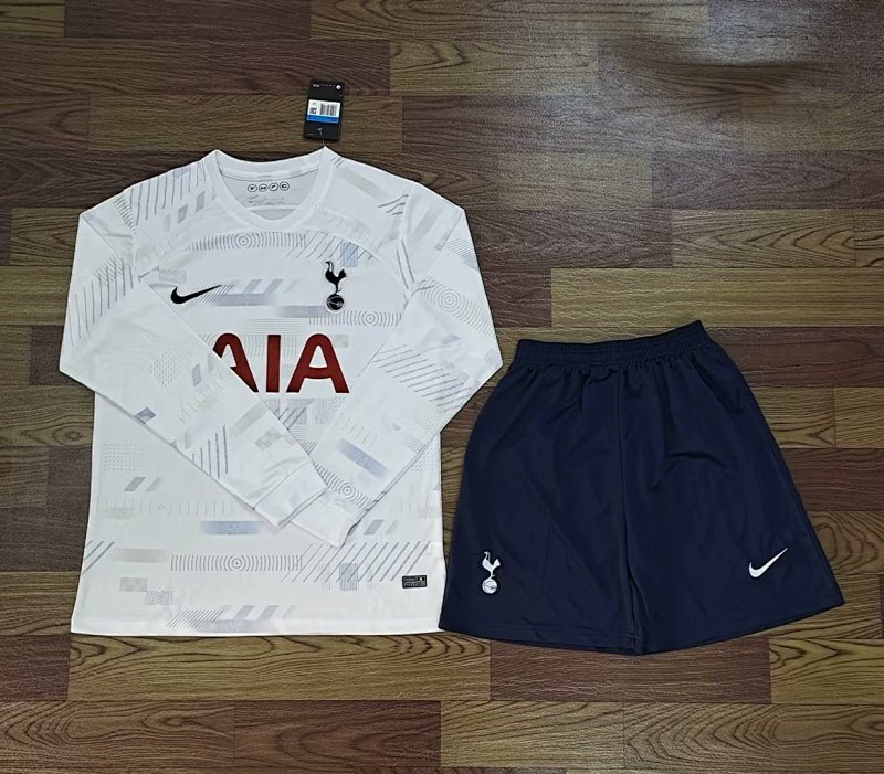23-24 Tottenham Home Long Sleeve Jerseys