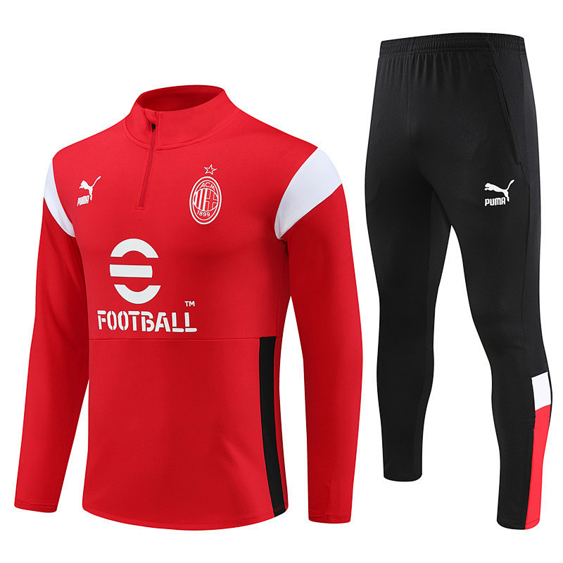 23-24 AC Milan Long Sleeve Training Suit