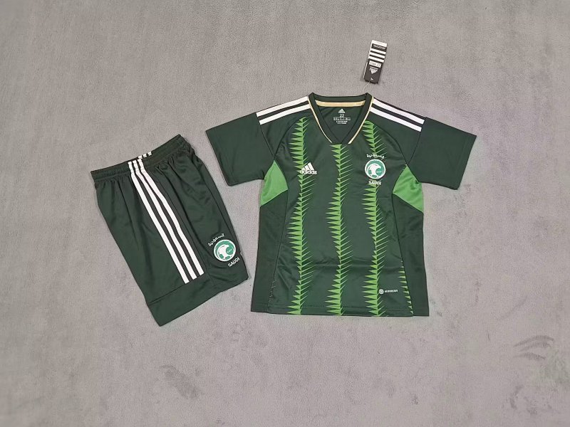23-24 Saudi Arabia Home Kids Jerseys