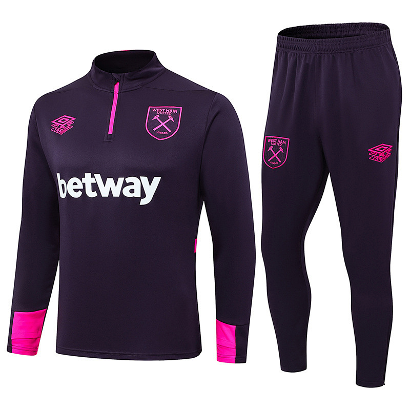 24-25 West Ham United Long Sleeve Training Suit