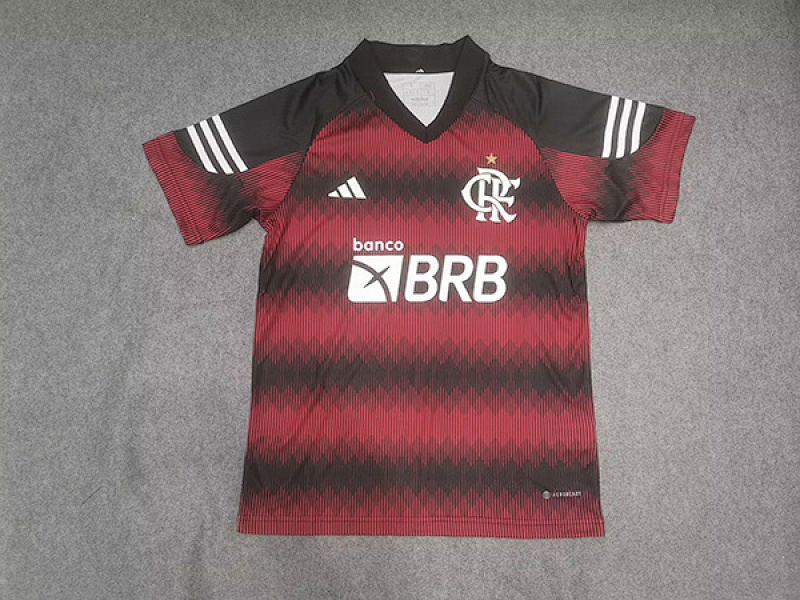 23-24 Flamengo Black and Red Special Edition Jerseys