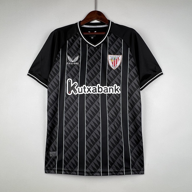 23-24 Athletic Bilbao Goalkeeper Black Jerseys
