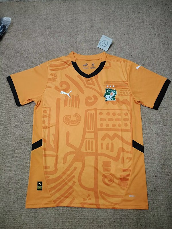 2024 Ivory Coast Home Jerseys