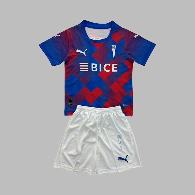 25-26 Universidad Catolica Fourth Kids Jerseys