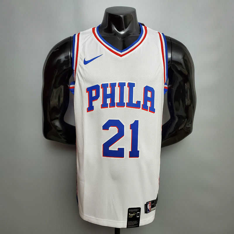 Embiid #21 Detroit Pistons white NBA jersey Size XS-XXL