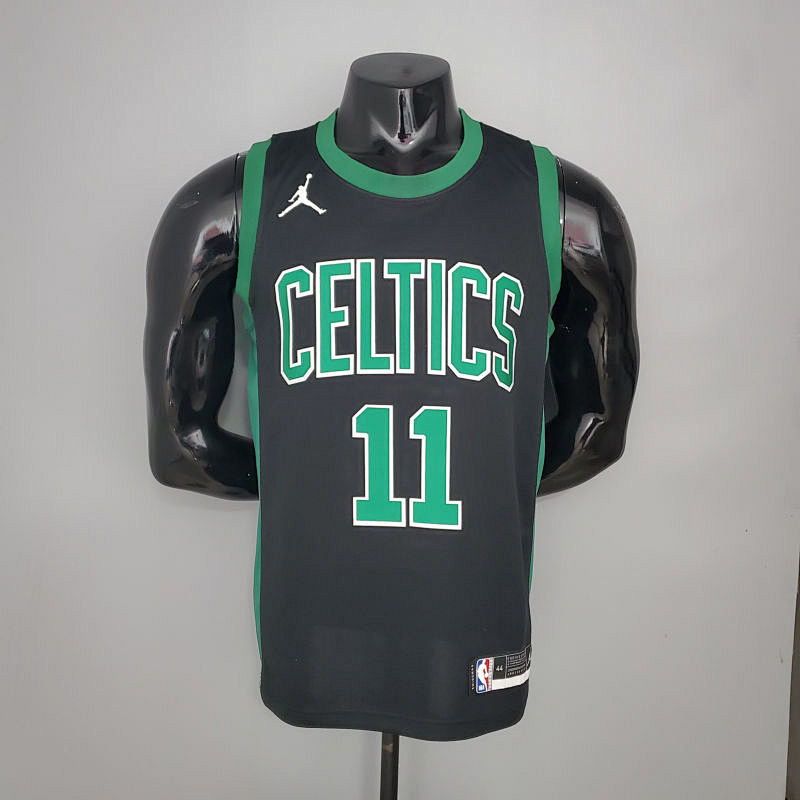 Irving #11 Celtics White Jordan theme black NBA jersey Size S-XXL