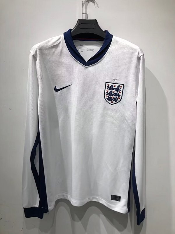 2024 England Home Long Sleeve Jerseys