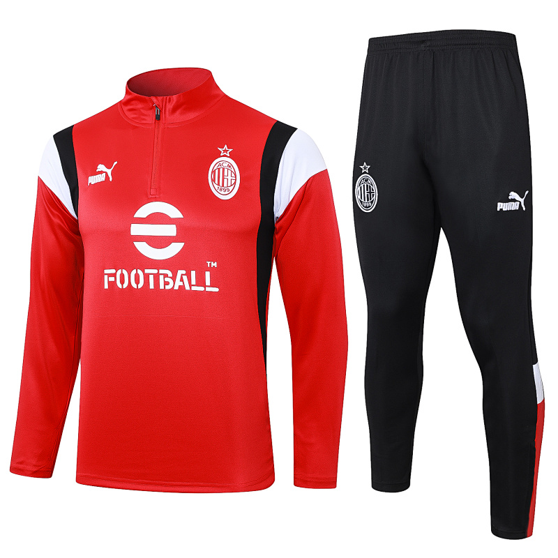 23-24 AC Milan Long Sleeve Training Suit