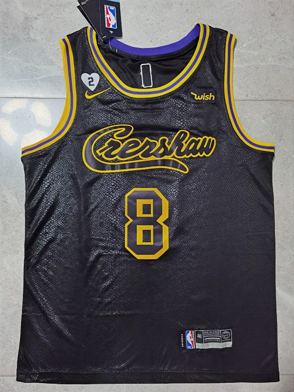 Lakers #8 City Edition Embroidery