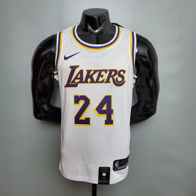 New Bryant #24 Lakers white NBA jersey Size XS-XXL