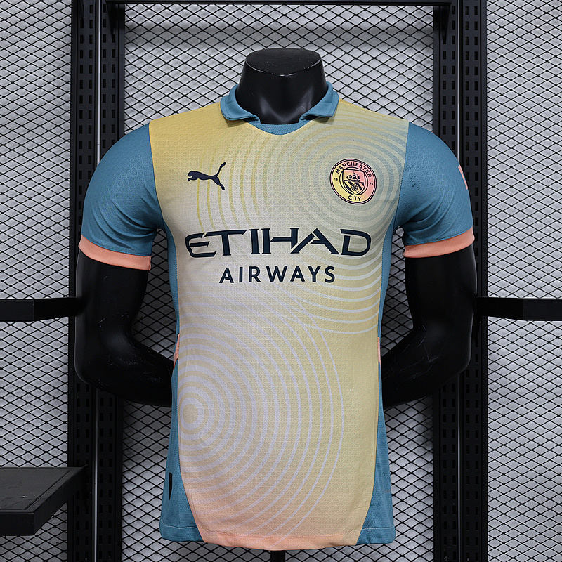 24-25 Manchester City Fourth Player Version Jerseys