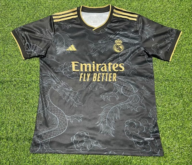 23-24 Real Madrid Balck Dragon Jerseys