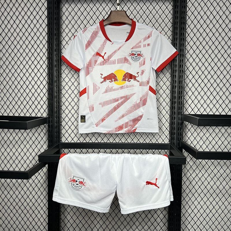 24-25 RB Leipzig Home Kids Jerseys