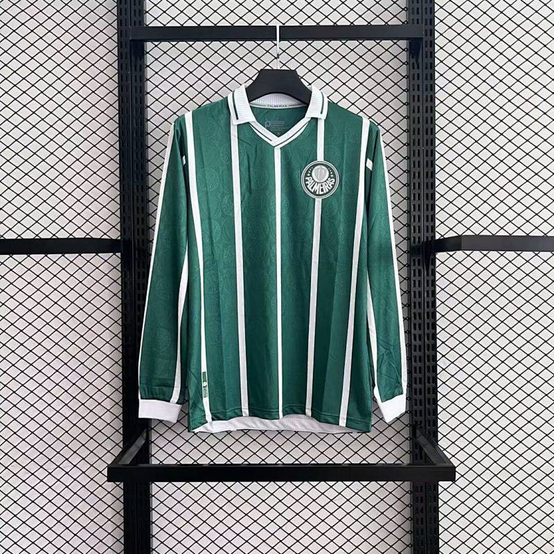 1993 Palmeiras Home Retro Long Sleeve Jerseys