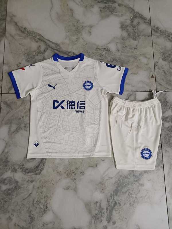 24-25 Alaves Away Kids Jerseys