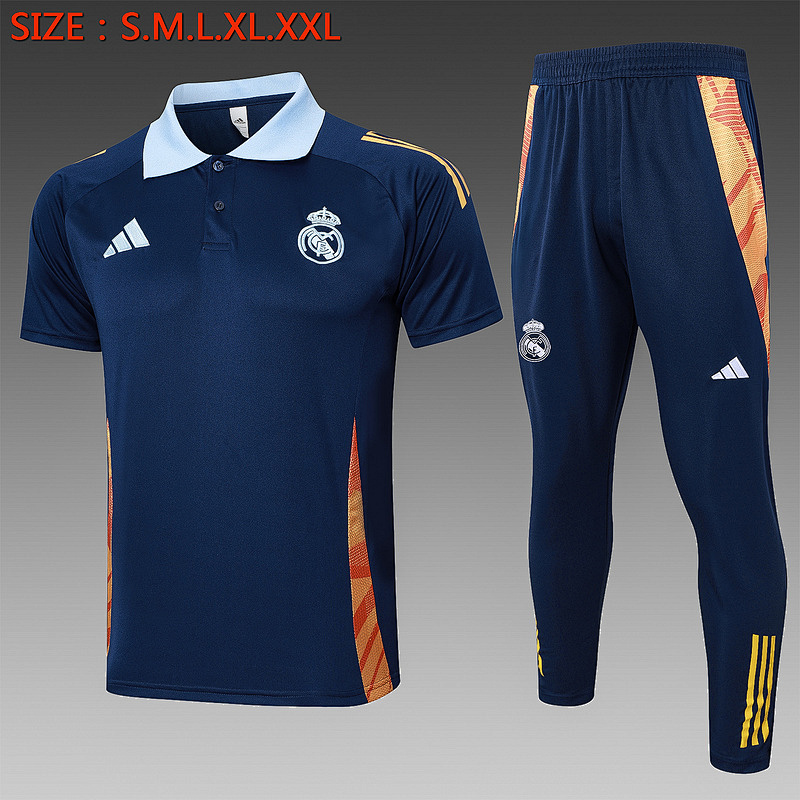 24-25 Real Madrid Polo Training Suit