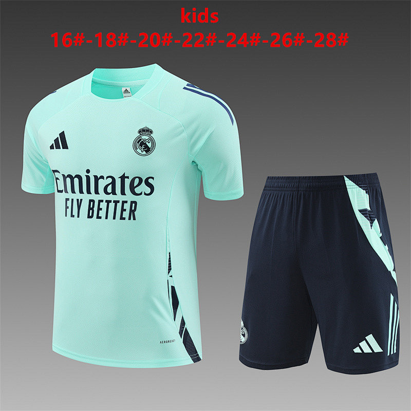 24-25 Real Madrid Training Kids Jerseys