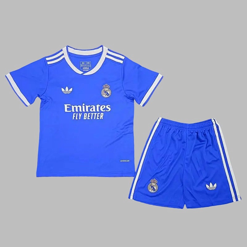 25-26 Real Madrid Third Kids Jerseys