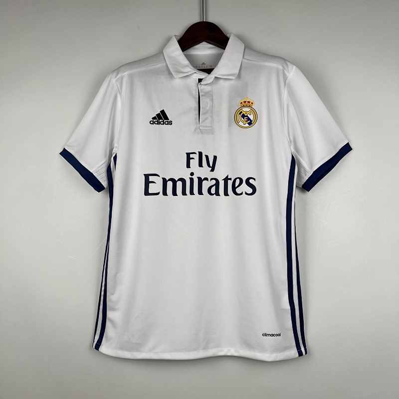 16-17 Real Madrid Home Retro Jerseys