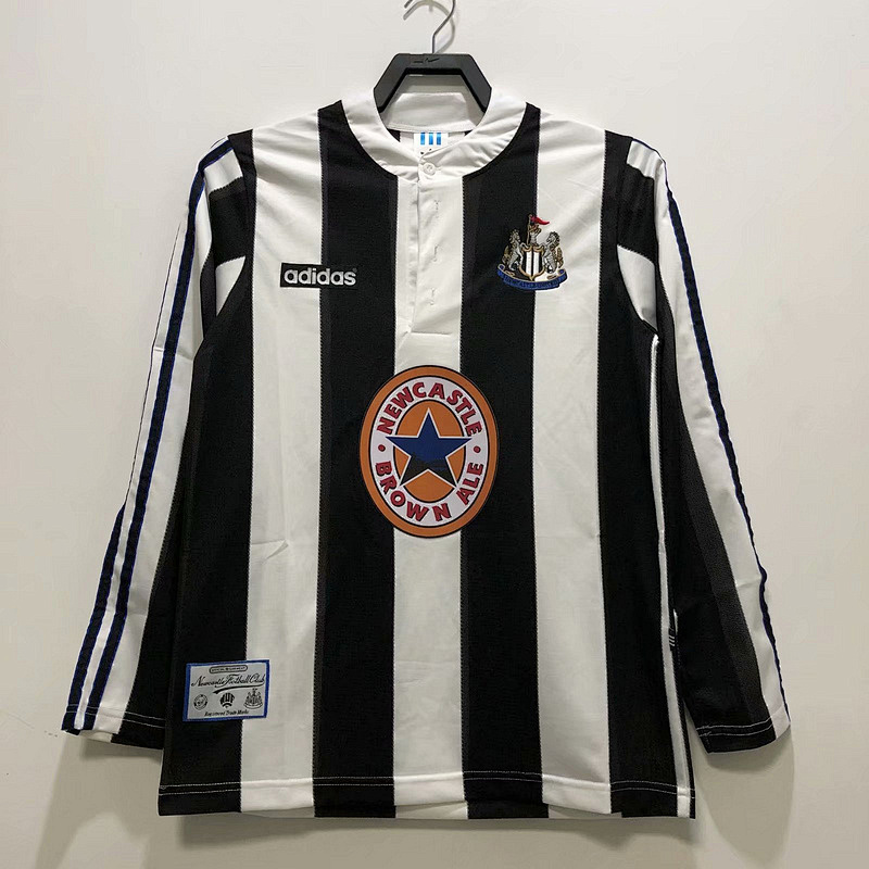 95-97 Newcastle Home Retro Long Sleeves Jerseys