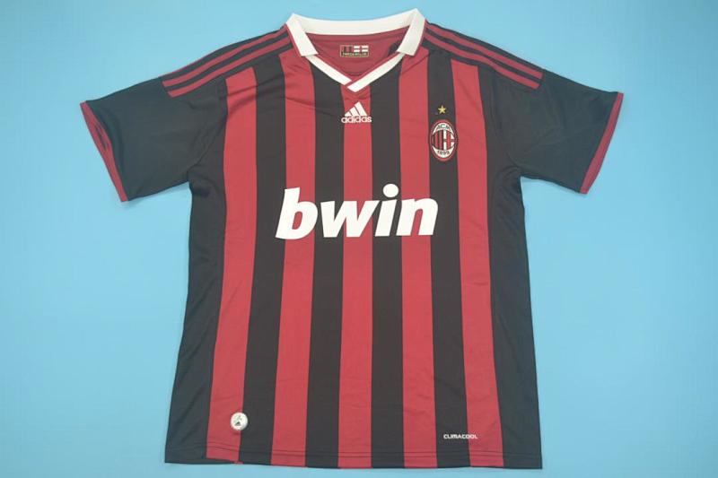 09-10 AC Milan Home Retro Jerseys