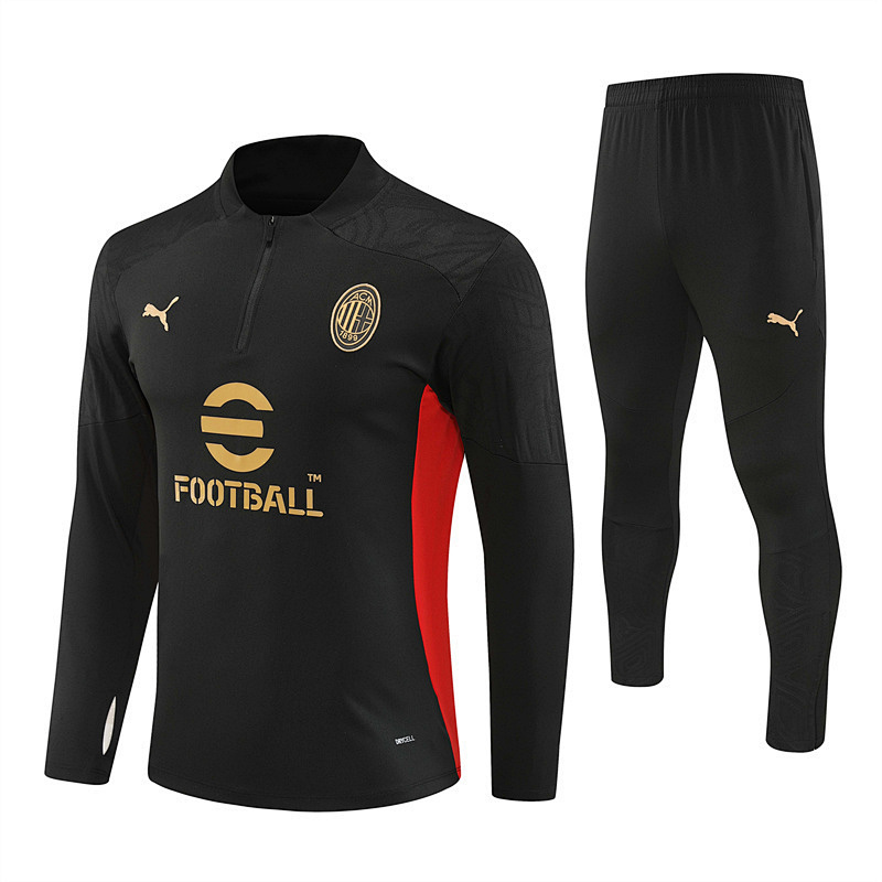 24-25 AC Milan Long Sleeve Training Suit