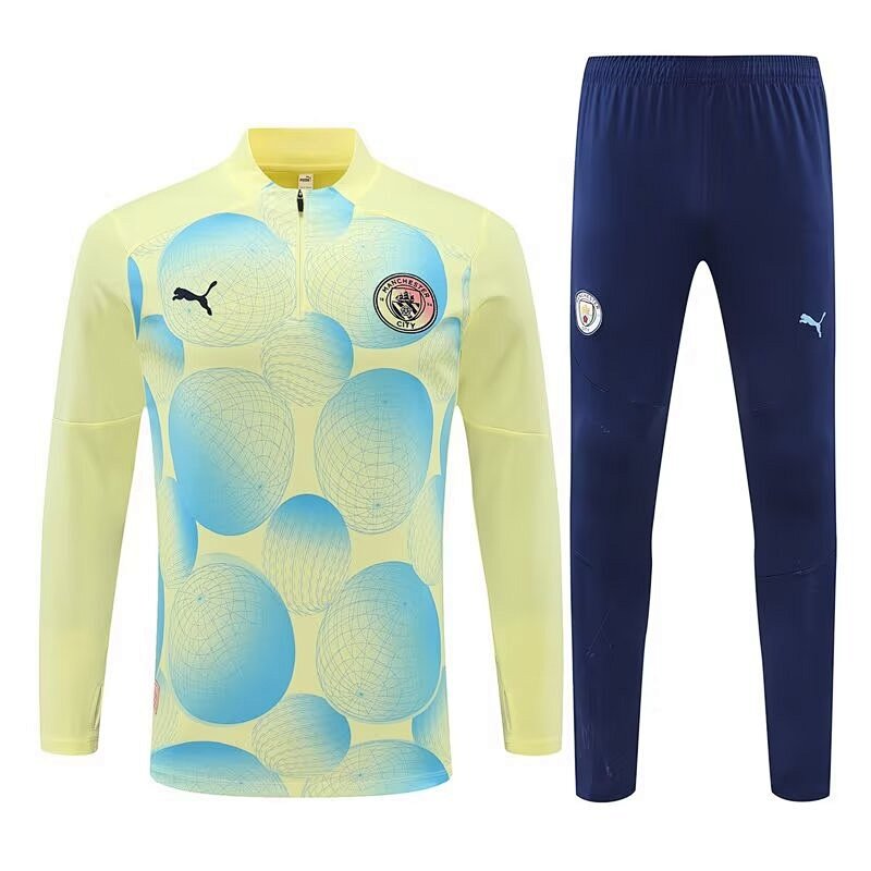 24-25 Manchester City Long Sleeve Training Suit
