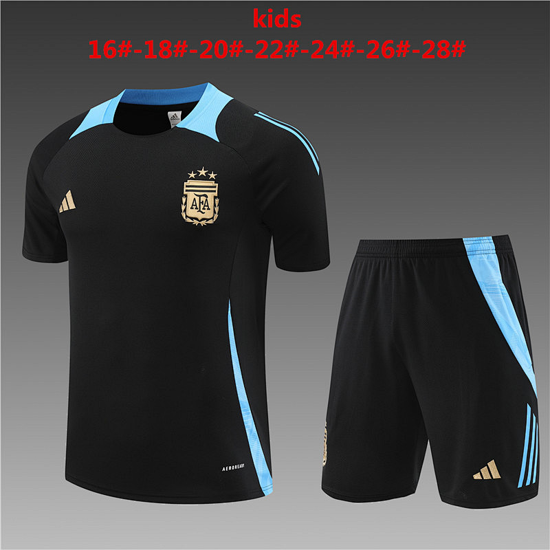 2024 Argentina Kids Training Jerseys