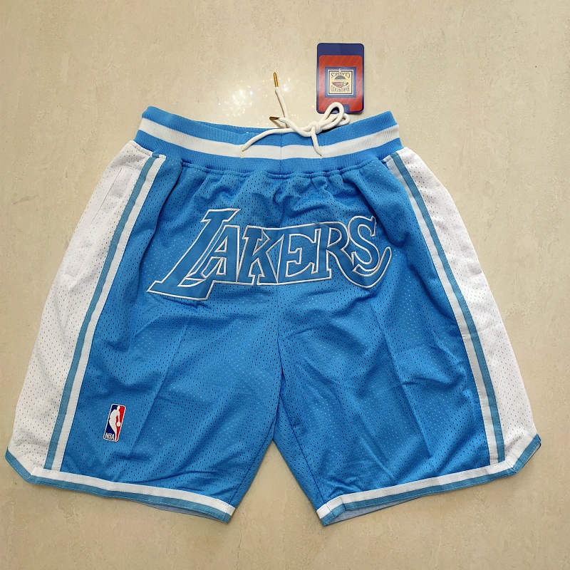 Lakers Pocket Shorts Embroidery