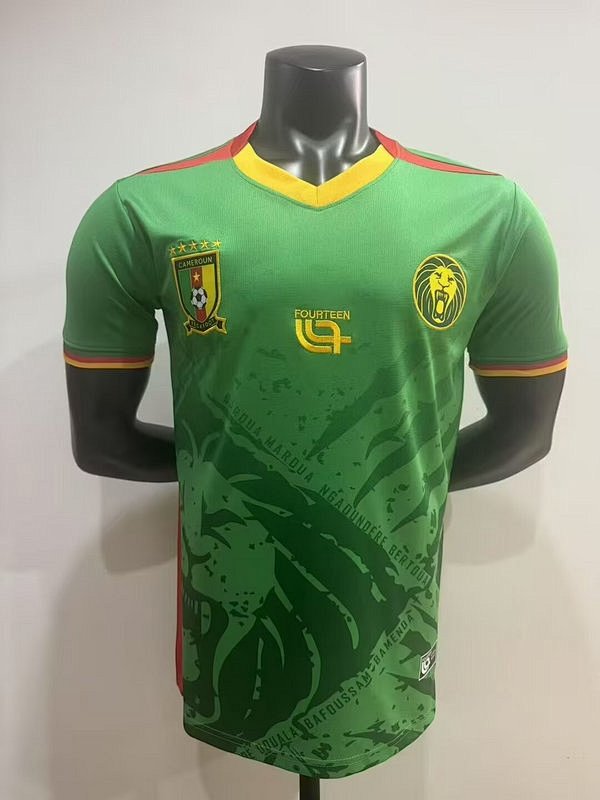 25-26 Cameroon Home Player Version Jerseys